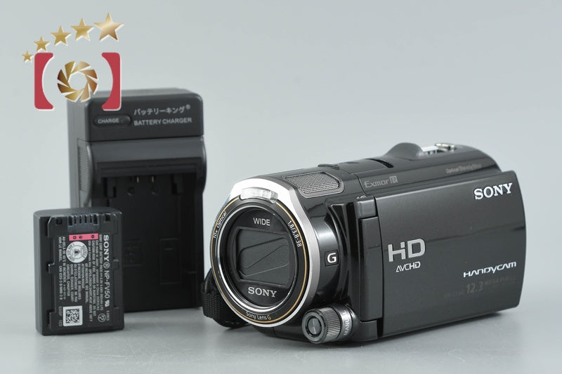 SONY HDR-CX560V Black Full HD Camcoder [Japanese Language Only]