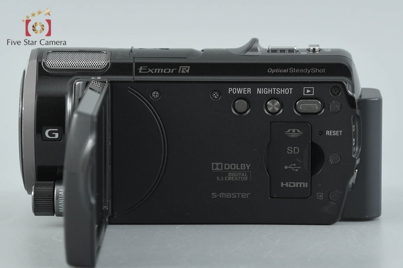 SONY HDR-CX560V Black Full HD Camcoder [Japanese Language Only]