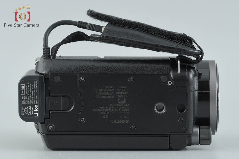 SONY HDR-CX560V Black Full HD Camcoder [Japanese Language Only]