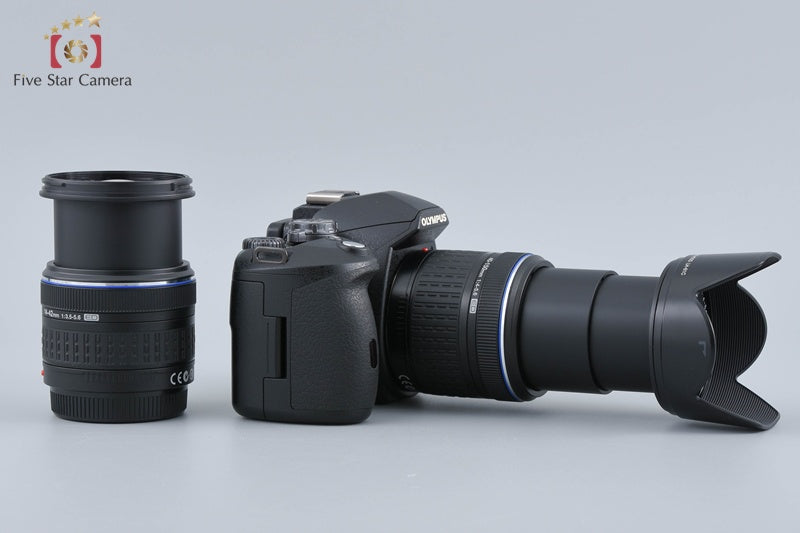 Olympus E-510 10.0 MP Digital SLR Camera 14-42 40-150 Lenses