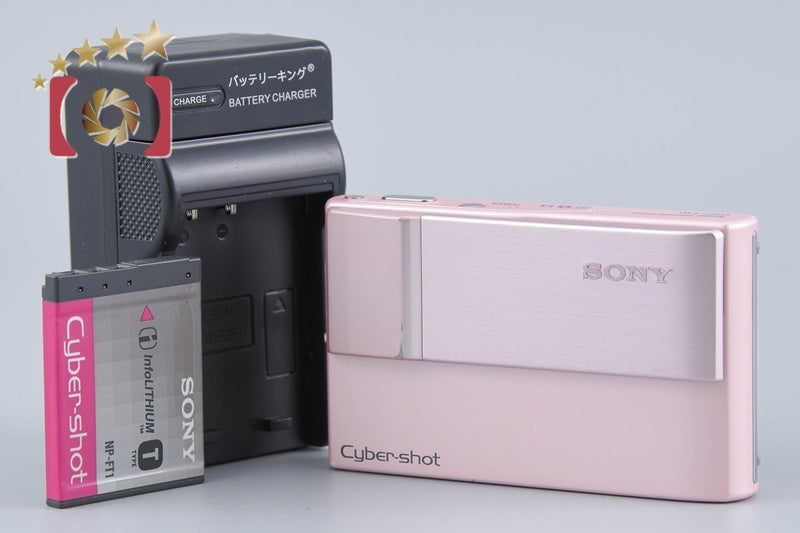 SONY Cyber-shot DSC-T10 Pink 7.2 MP Digital Camera [Japanese Language Only]