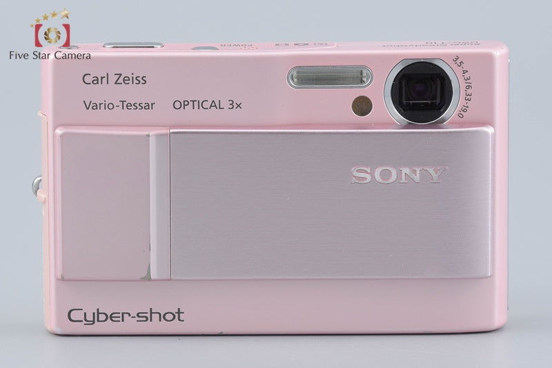 SONY Cyber-shot DSC-T10 Pink 7.2 MP Digital Camera [Japanese Language Only]