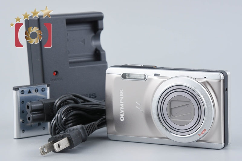 Olympus μ-7040 Titanium Silver 14.0 MP Digital Camera