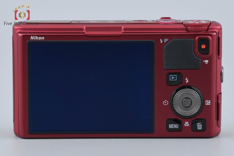 Nikon COOLPIX S9500 Velvet Red 18.1 MP Digital Camera