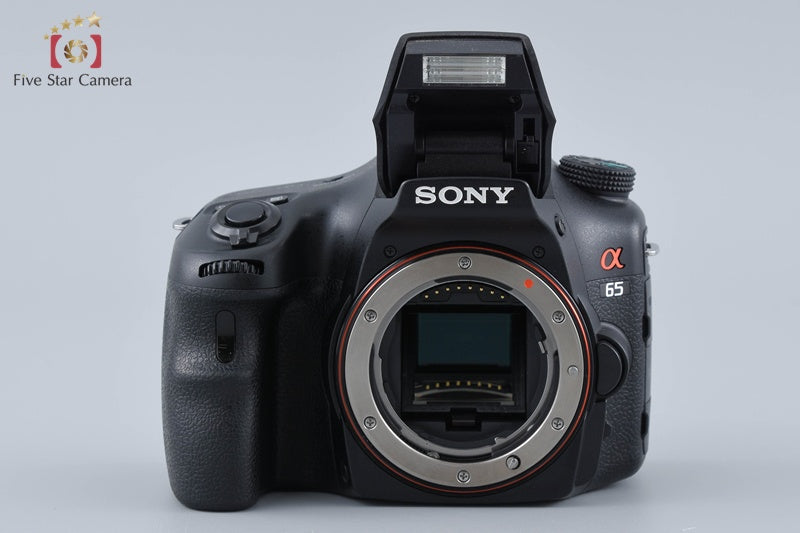 SONY α65 SLT-A65V 24.3 MP Digital SLR Camera Body [Japanese Language Only]