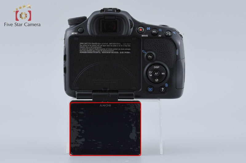 SONY α65 SLT-A65V 24.3 MP Digital SLR Camera Body [Japanese Language Only]