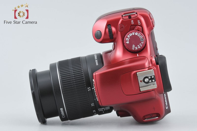 "Count 814" Canon EOS Kiss X50 / Rebel T3 / 1100D Red 12.2 MP 18-55 Lens