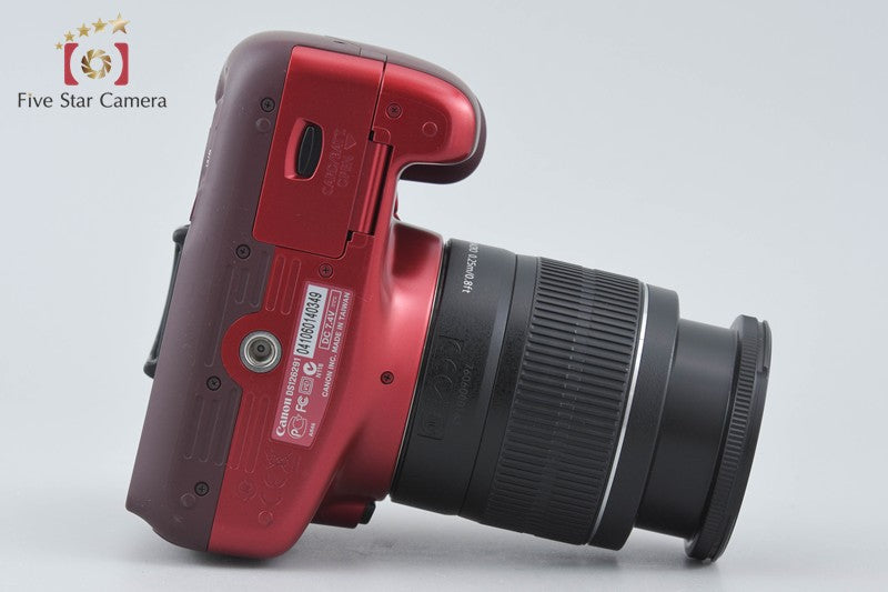 "Count 814" Canon EOS Kiss X50 / Rebel T3 / 1100D Red 12.2 MP 18-55 Lens