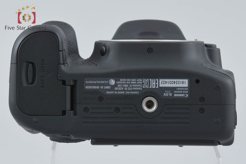"Shutter count 455" Canon EOS 80D 24.2 MP Digital SLR Camera Body