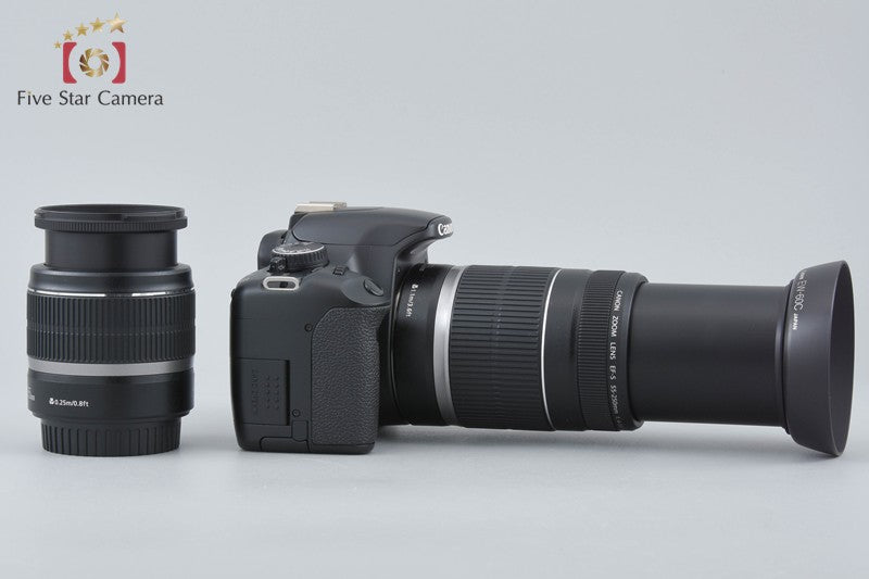 "Count 1,087" Canon EOS Kiss X2 / Rebel XSi / 450D 12.2 MP 18-55 55-250 Lenses