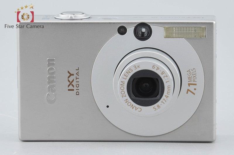 Canon IXY Digital 10 Silver 7.1 MP Digital Camera