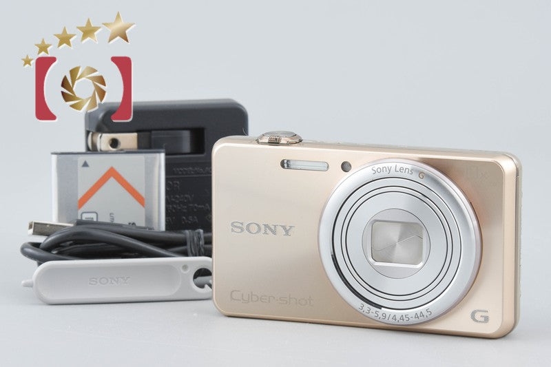 SONY Cyber-shot DSC-WX170 Gold 18.2 MP Digital Camera [Japanese Language Only]