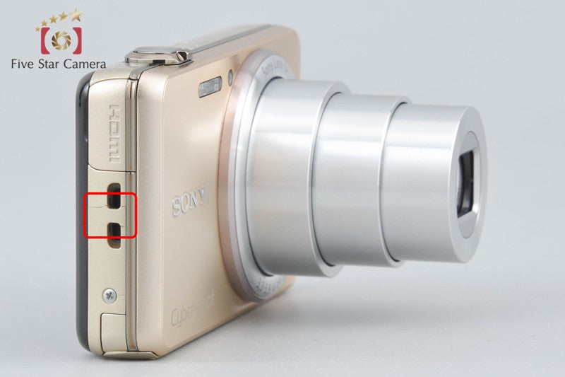 SONY Cyber-shot DSC-WX170 Gold 18.2 MP Digital Camera [Japanese Language Only]