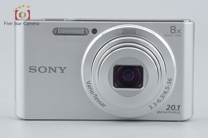Sony Cyber-Shot DSC-W830 Silver 20.1 MP Digital Camera [Japanese Language Only]