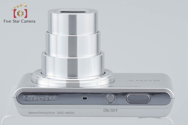 Sony Cyber-Shot DSC-W830 Silver 20.1 MP Digital Camera [Japanese Language Only]