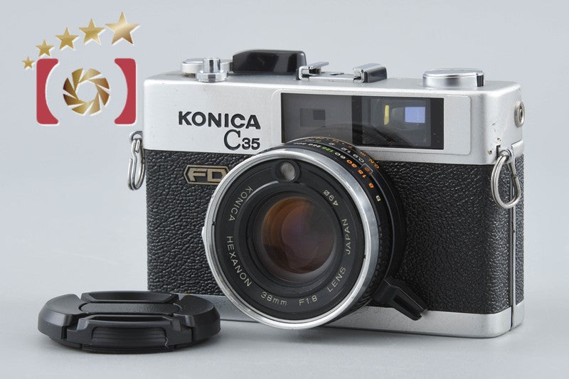 Konica C35 FD 35mm Point & Shoot Film Camera