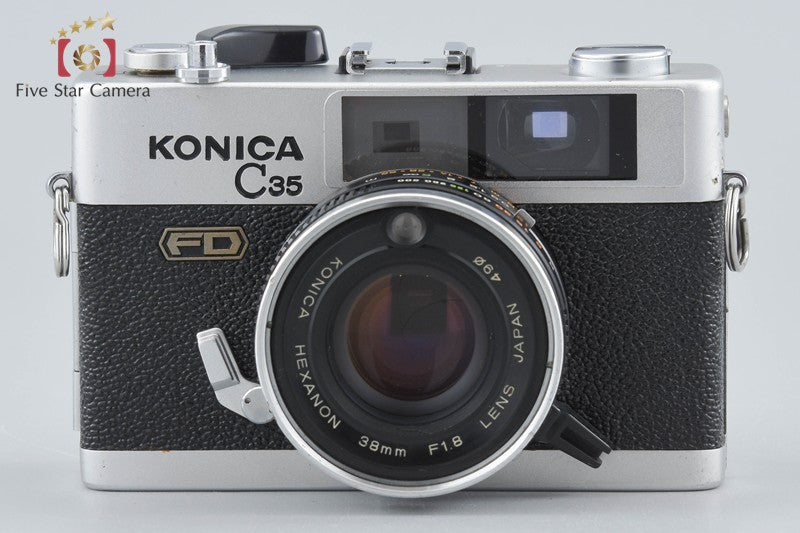 Konica C35 FD 35mm Point & Shoot Film Camera