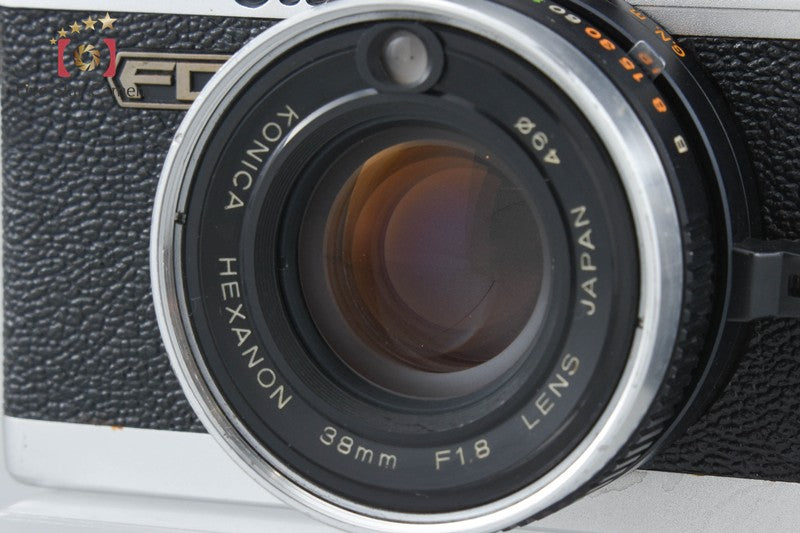Konica C35 FD 35mm Point & Shoot Film Camera