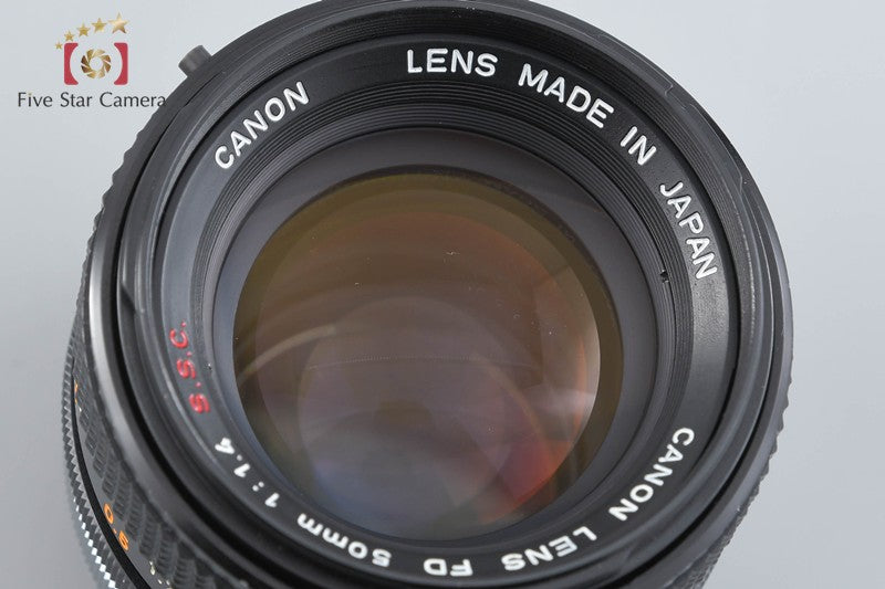 Canon FD 50mm f/1.4 S.S.C.