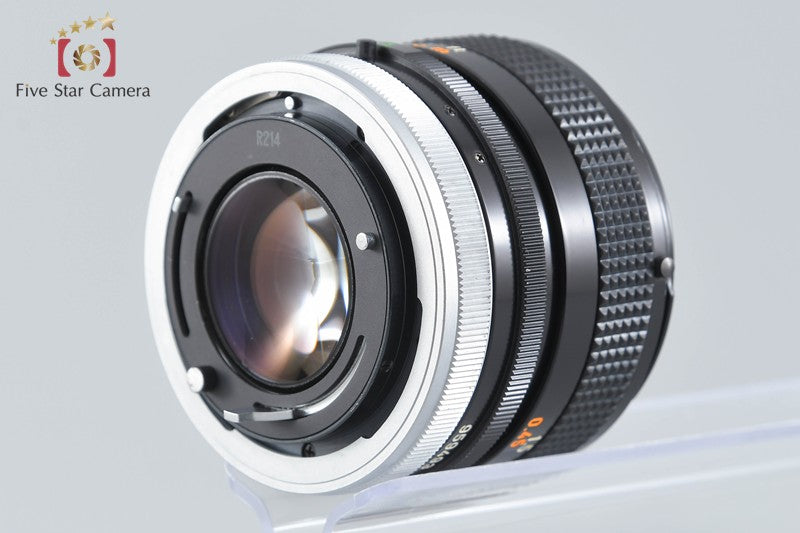 Canon FD 50mm f/1.4 S.S.C.