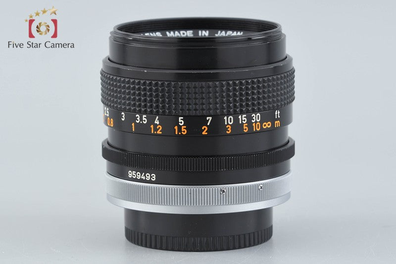 Canon FD 50mm f/1.4 S.S.C.