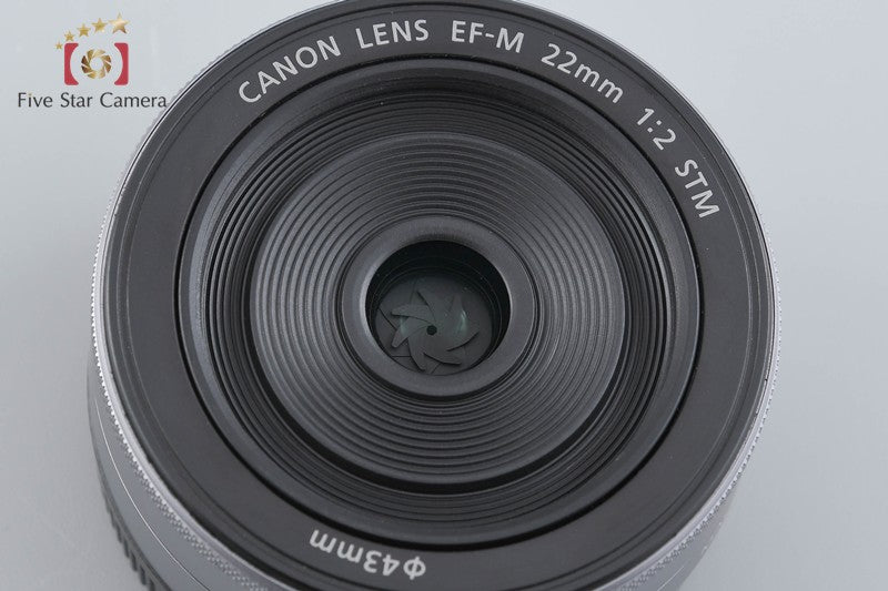 Canon EF-M 22mm f/2 STM Silver