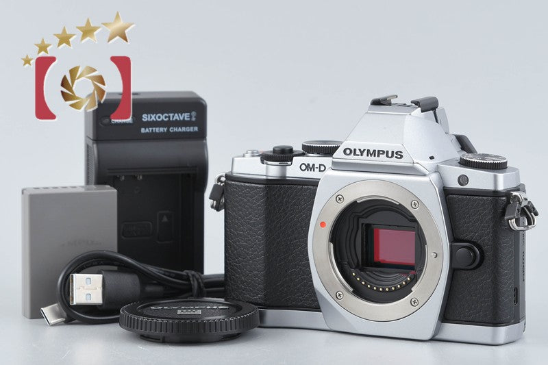 "Count 901" Olympus OM-D E-M5 Silver 16.0 MP Digital Mirrorless Camera Body