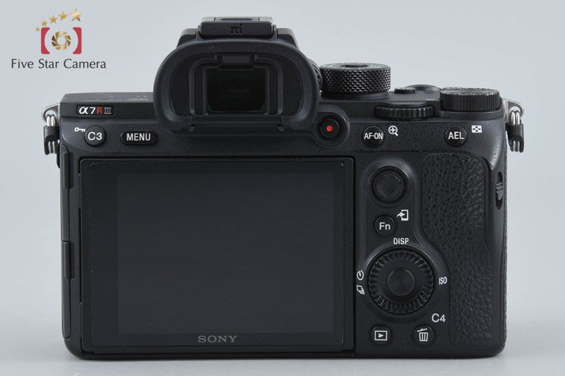Sony α7RIII ILCE-7RM3 42.4 MP Digital Mirrorless Camera [Japanese Language Only]