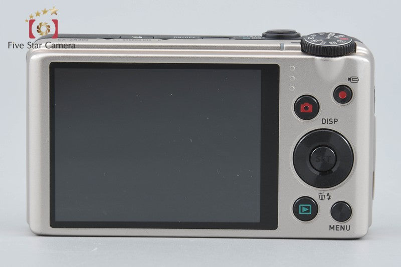 Casio HIGH SPEED EXILIM EX-ZR300 Gold 16.1 MP Digital Camera