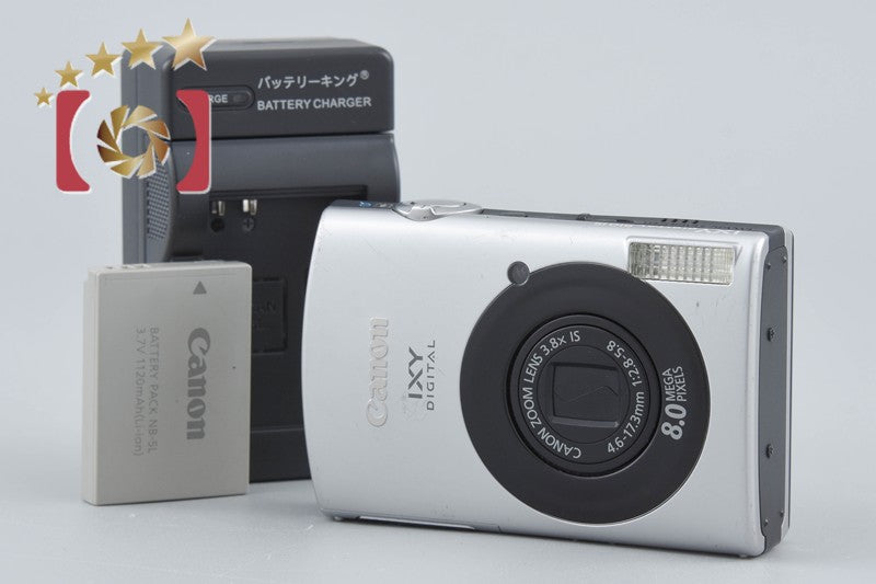 Canon IXY Digital 910 IS Silver 8.0 MP Digital Camera