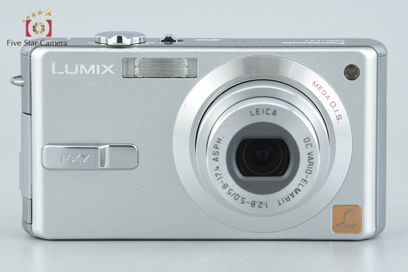 Panasonic LUMIX DMC-FX7 Silky Silver 5.0 MP Digital Camera
