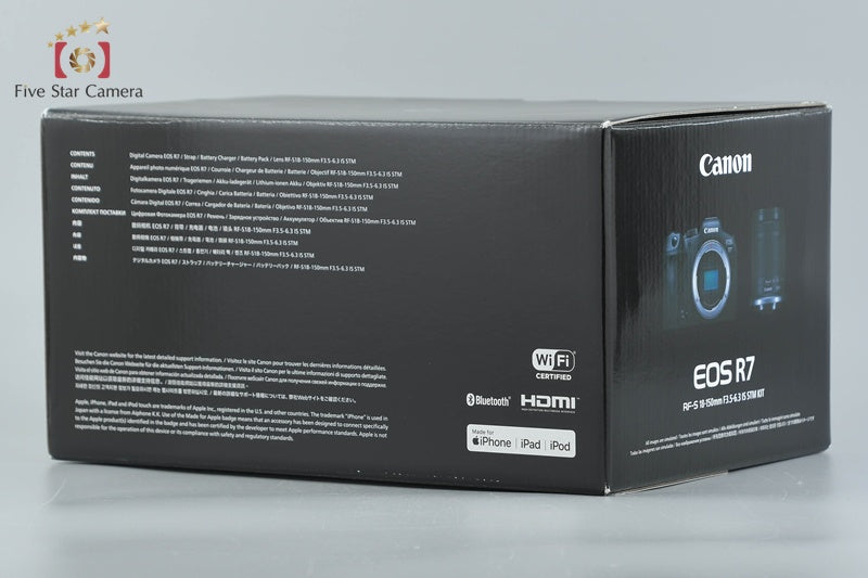 Canon EOS R7 32.5 MP Mirrorless Camera RF-S 18-150 IS STM Lens w/ Box