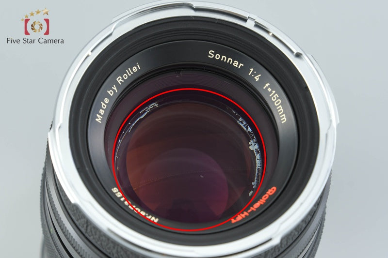 Rollei Sonnar 150mm f/4 HFT for 6000 Series