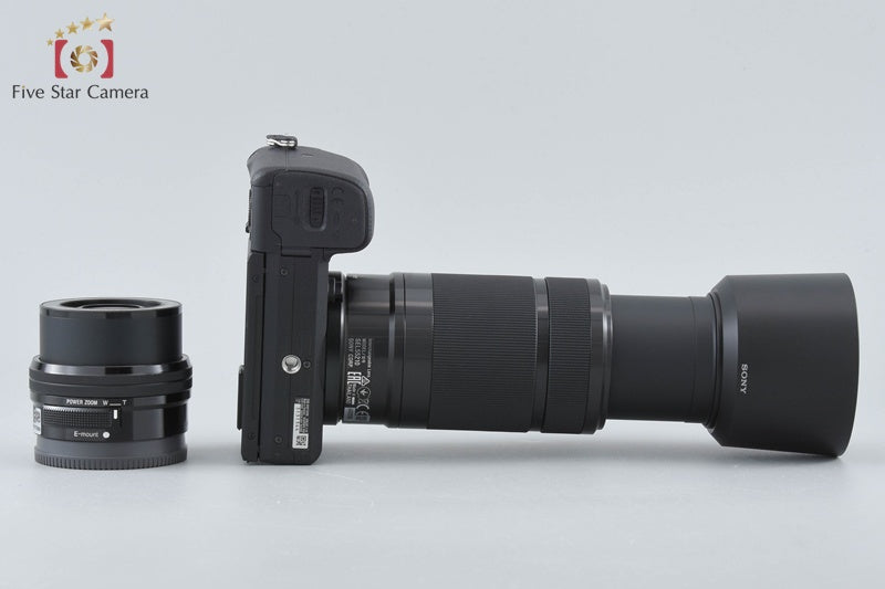 Sony Alpha α6400 ILCE-6400 Black 16-50 55-210 Lenses [Japanese Language Only]