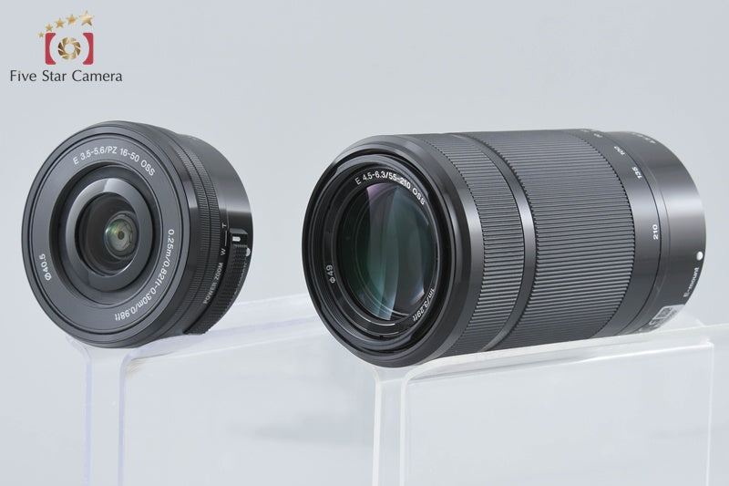 Sony Alpha α6400 ILCE-6400 Black 16-50 55-210 Lenses [Japanese Language Only]