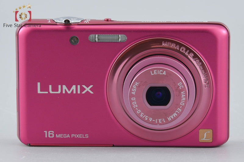 Panasonic LUMIX DMC-FH7 Pink 16.1 MP Digital Camera [Japanese Language Only]