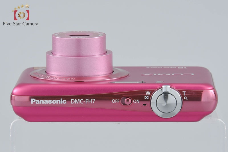 Panasonic LUMIX DMC-FH7 Pink 16.1 MP Digital Camera [Japanese Language Only]