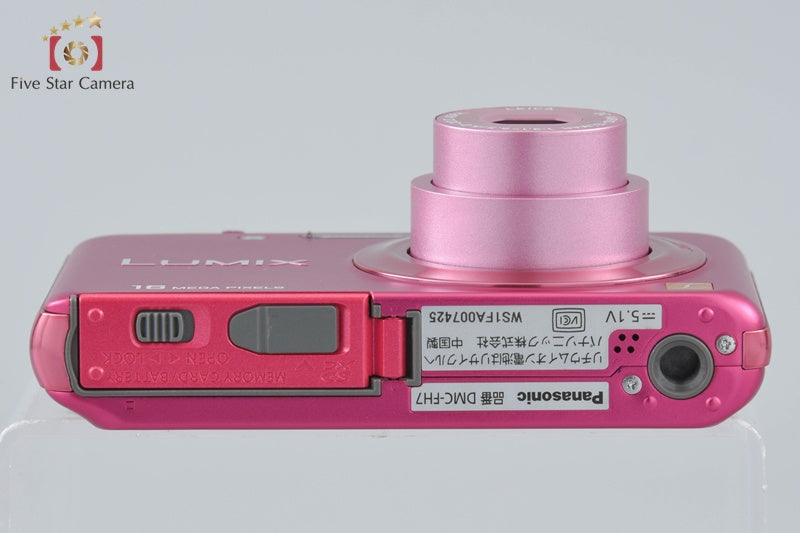 Panasonic LUMIX DMC-FH7 Pink 16.1 MP Digital Camera [Japanese Language Only]