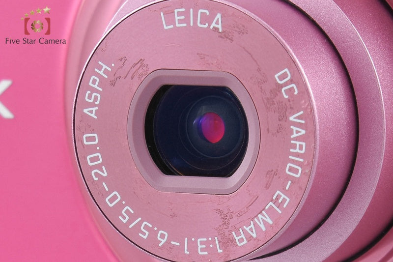 Panasonic LUMIX DMC-FH7 Pink 16.1 MP Digital Camera [Japanese Language Only]