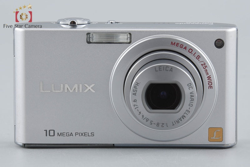 Panasonic LUMIX DMC-FX35 Silver 10.1 MP Digital Camera [Japanese Language Only]