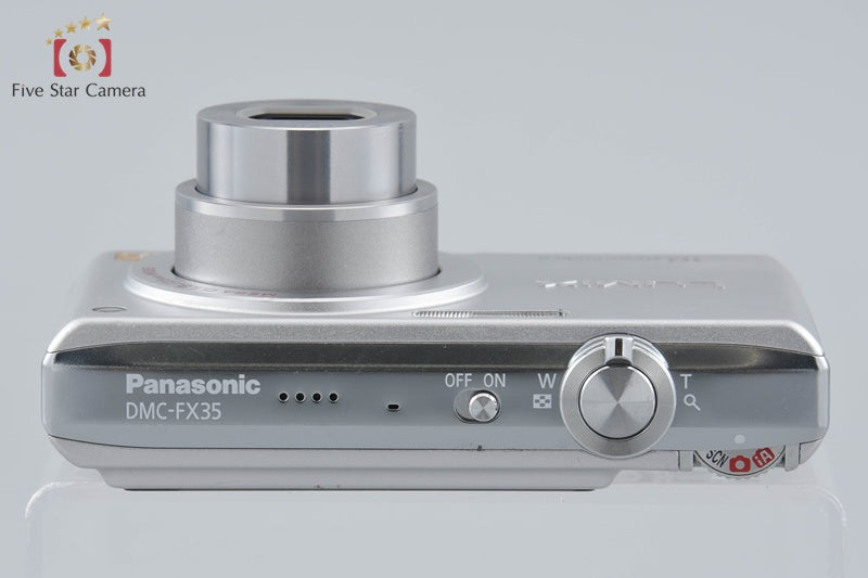 Panasonic LUMIX DMC-FX35 Silver 10.1 MP Digital Camera [Japanese Language Only]