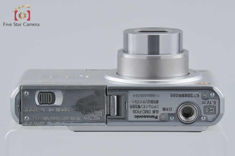 Panasonic LUMIX DMC-FX35 Silver 10.1 MP Digital Camera [Japanese Language Only]