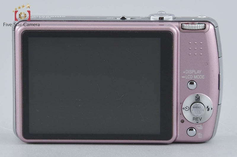 Panasonic LUMIX DMC-FX50 Misty Pink 7.2 MP Digital Camera