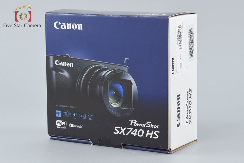 Canon PowerShot SX740 HS Silver 20.3 MP Digital Camera w/ Box
