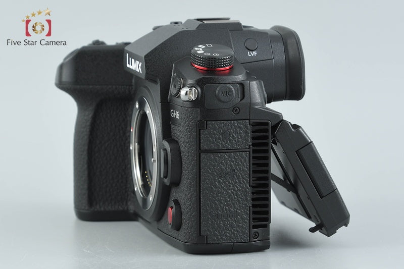 "Count 1,078" Panasonic LUMIX DC-GH6 25.2 MP Digital Mirrorless Camera Body