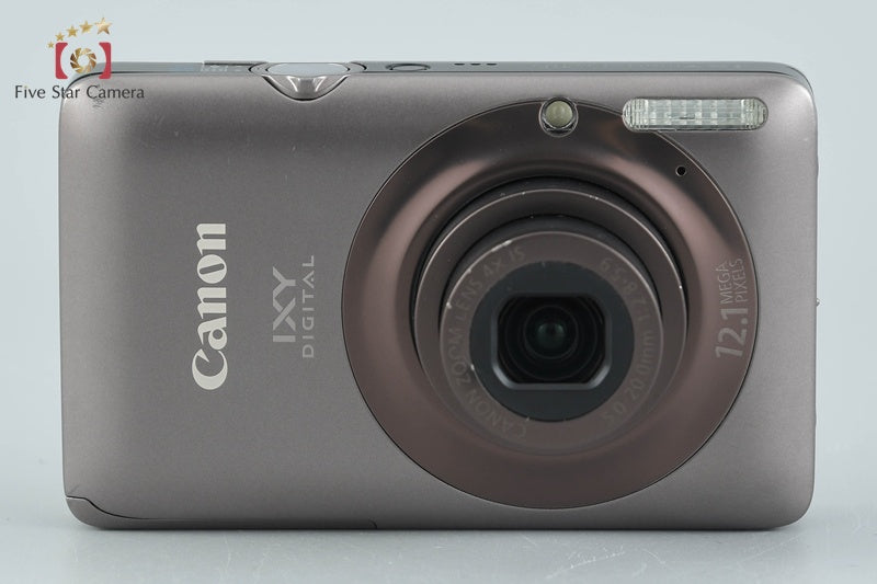 Canon IXY Digital 220 IS Brown 12.1 MP Digital Camera w/ Box