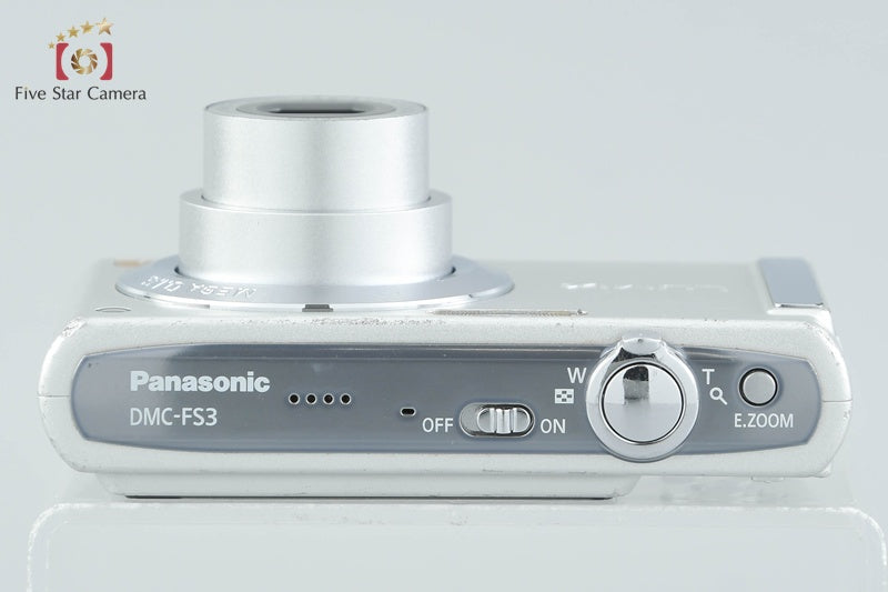 Panasonic LUMIX DMC-FS3 Silver 8.1 MP Digital Camera [Japanese Language Only]