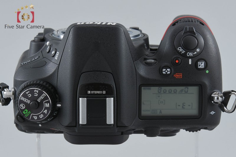 "Shutter count 158" Nikon D7100 24.1 MP Digital SLR Camera Body w/ Box