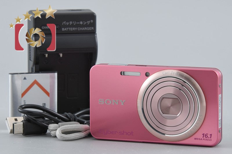 Sony Cyber-Shot DSC-W570 Pink 16.1 MP Digital Camera [Japanese Language Only]