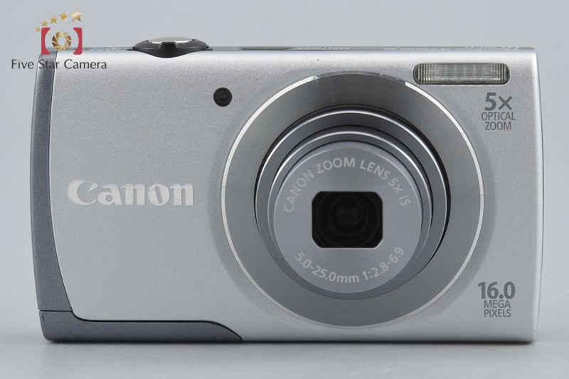 Canon PowerShot A3500 IS Silver 16.0 MP Digital Camera